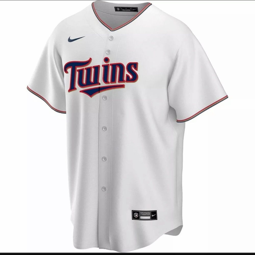 NWT 2021 MLB Minnesota Twins Eddie Rosario Nike Home Replica Team Jersey XXL